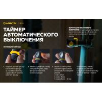 Налобний ліхтар Armytek ELF C1 v2.5 USB-C (WARM)