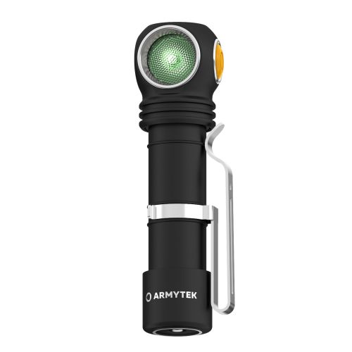 Налобний ліхтар Armytek Wizard v4 C2 WG Magnet USB, Біле-зелене світло