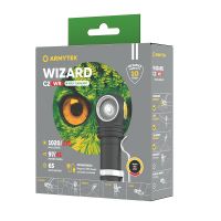 Налобный фонарь Armytek Wizard v4 C2 WR Magnet USB, Тёплый-красный свет