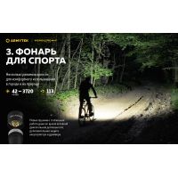 Налобний ліхтар Armytek Wizard C2 Pro Max XHP70.2 Magnet USB (1*21700) (WARM)