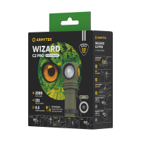 Налобный фонарь Armytek Wizard v4 C2 Pro XHP50.2 Magnet USB OLIVE