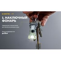 Фонарь Armytek Zippy USB, розовый