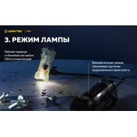 Ліхтар Armytek Zippy USB, рожевий